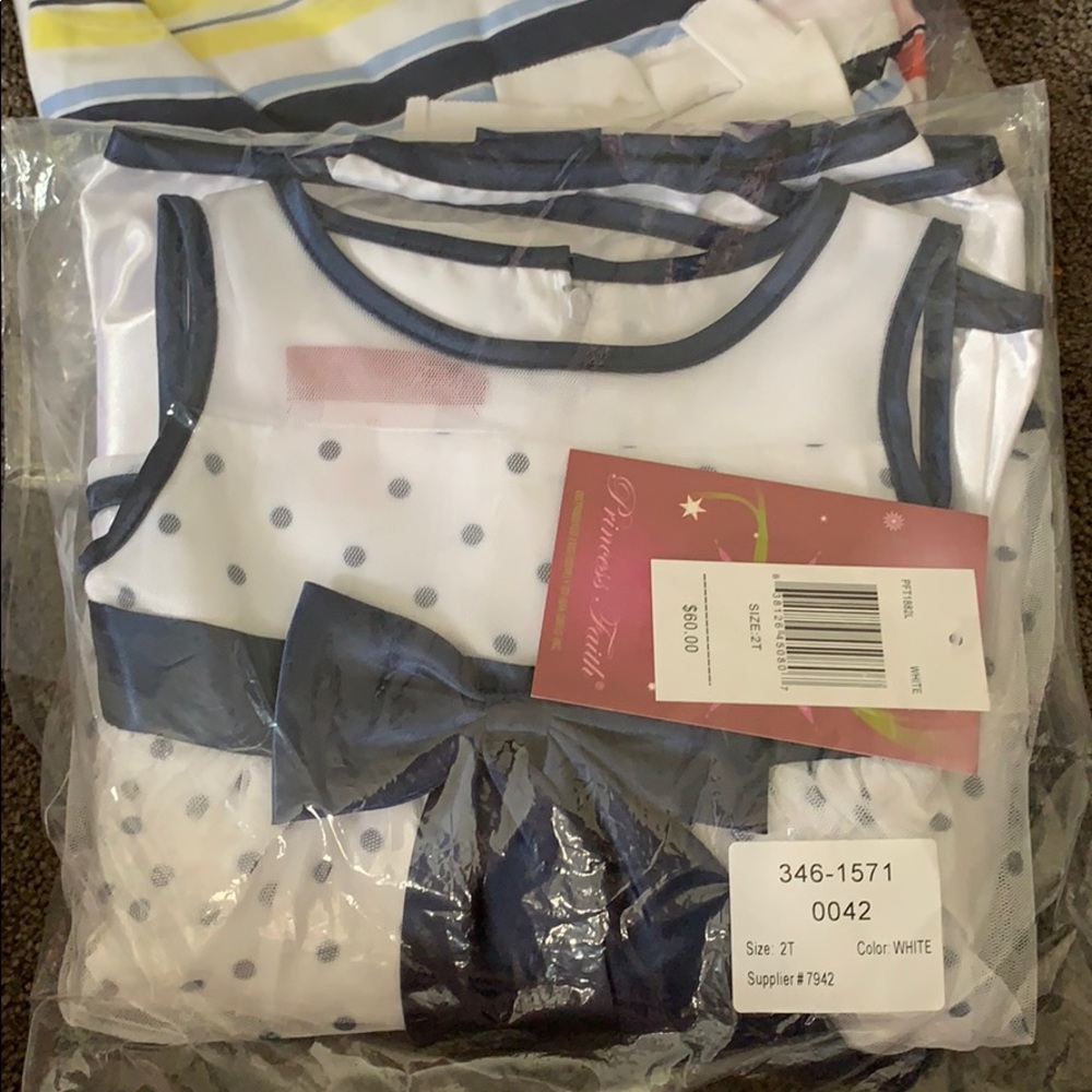 Polka Dot Blue Dress